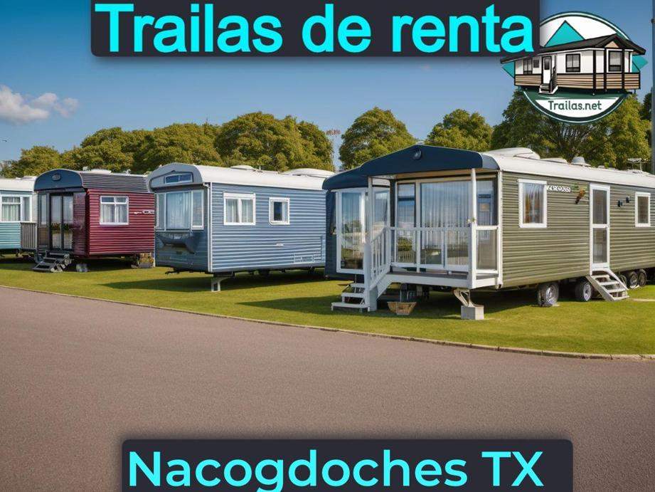 Parqueaderos y parques de trailas de renta disponibles para vivir cerca de Nacogdoches TX