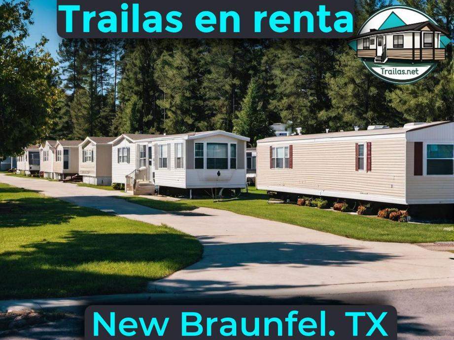 Parqueaderos y parques de trailas de renta disponibles para vivir cerca de New Braunfels TX