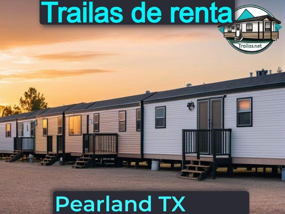 Parqueaderos y parques de trailas de renta disponibles para vivir cerca de Pearland TX