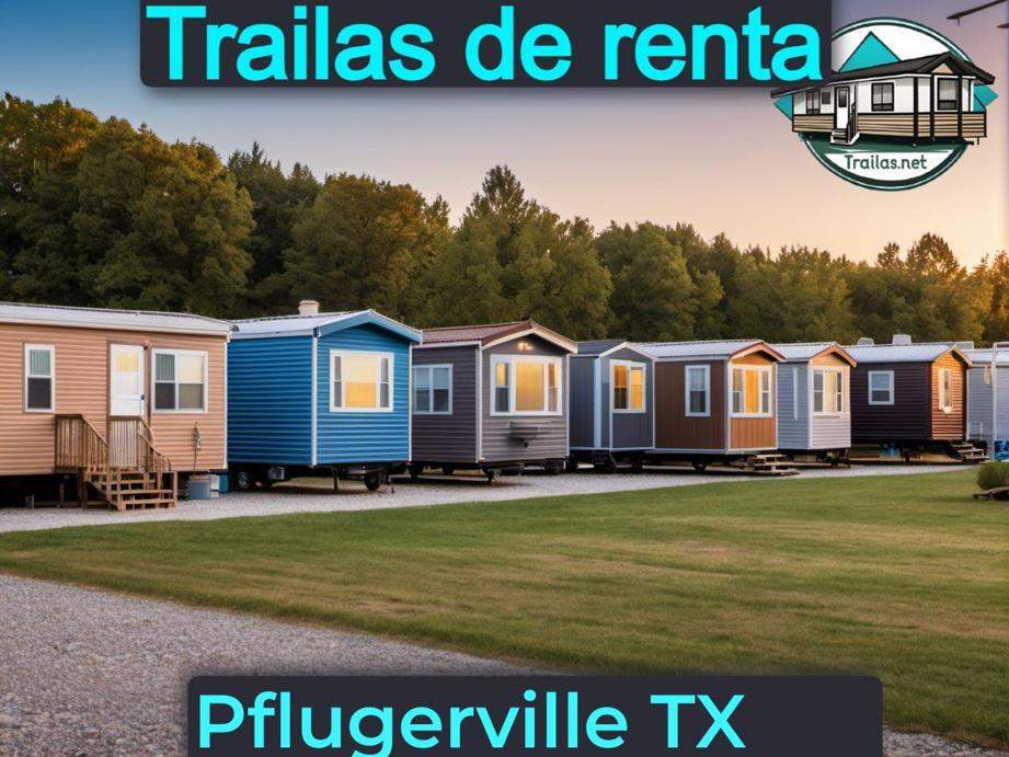 Parqueaderos y parques de trailas de renta disponibles para vivir cerca de Pflugerville TX