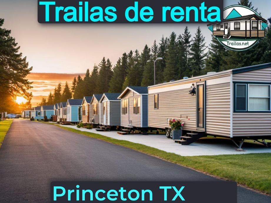 Parqueaderos y parques de trailas de renta disponibles para vivir cerca de Princeton TX