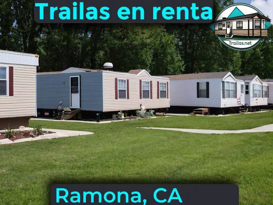 Parqueaderos y parques de trailas de renta disponibles para vivir cerca de Ramona CA