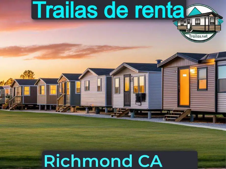 Parqueaderos y parques de trailas de renta disponibles para vivir cerca de Richmond CA