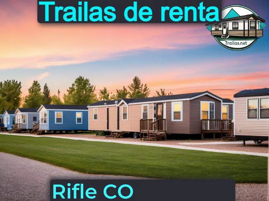 Parqueaderos y parques de trailas de renta disponibles para vivir cerca de Rifle CO