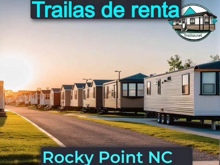 Parqueaderos y parques de trailas de renta disponibles para vivir cerca de Rocky Point NC