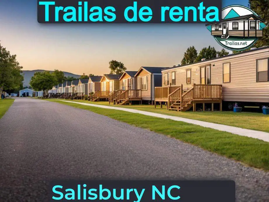 Parqueaderos y parques de trailas de renta disponibles para vivir cerca de Salisbury NC