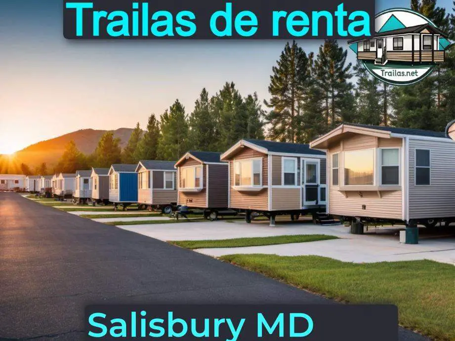 Parqueaderos y parques de trailas de renta disponibles para vivir cerca de Salisbury MD