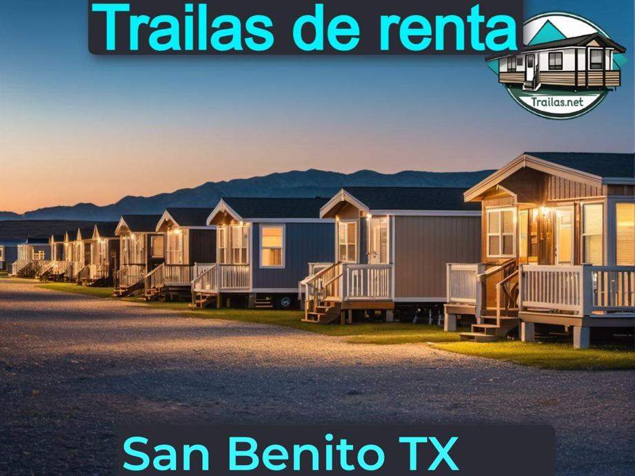 Parqueaderos y parques de trailas de renta disponibles para vivir cerca de San Benito TX