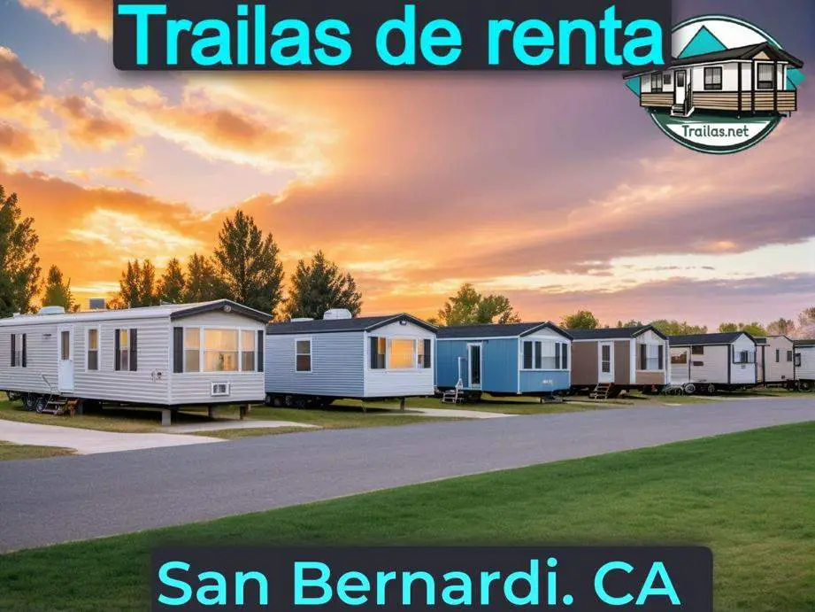 Parqueaderos y parques de trailas de renta disponibles para vivir cerca de San Bernardino CA