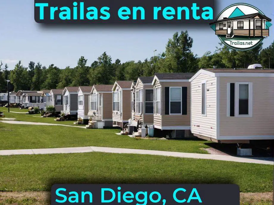 Parqueaderos y parques de trailas de renta disponibles para vivir cerca de San Diego CA