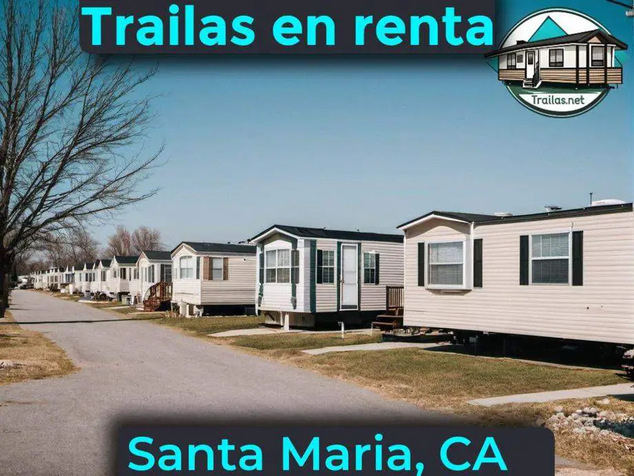 Parqueaderos y parques de trailas de renta disponibles para vivir cerca de Santa Maria CA