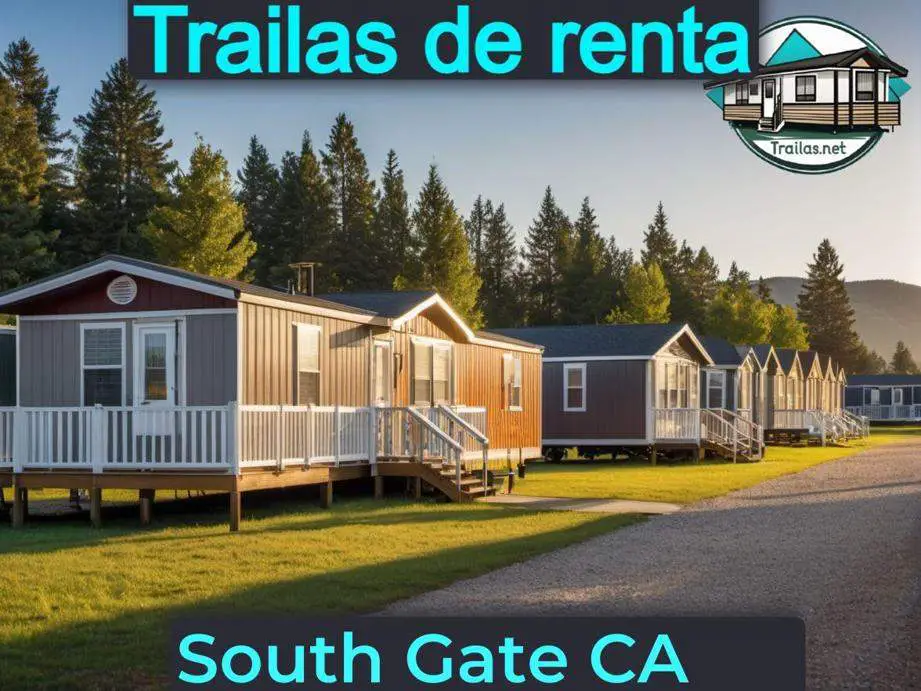Parqueaderos y parques de trailas de renta disponibles para vivir cerca de South Gate CA