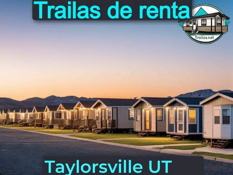 Parqueaderos y parques de trailas de renta disponibles para vivir cerca de Taylorsville UT