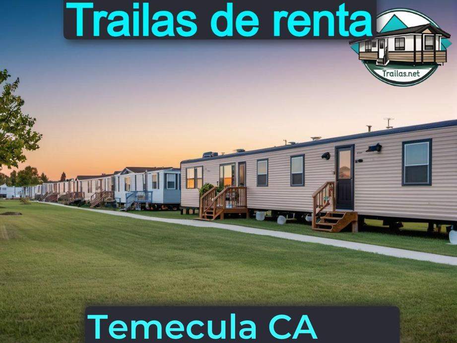 Parqueaderos y parques de trailas de renta disponibles para vivir cerca de Temecula CA