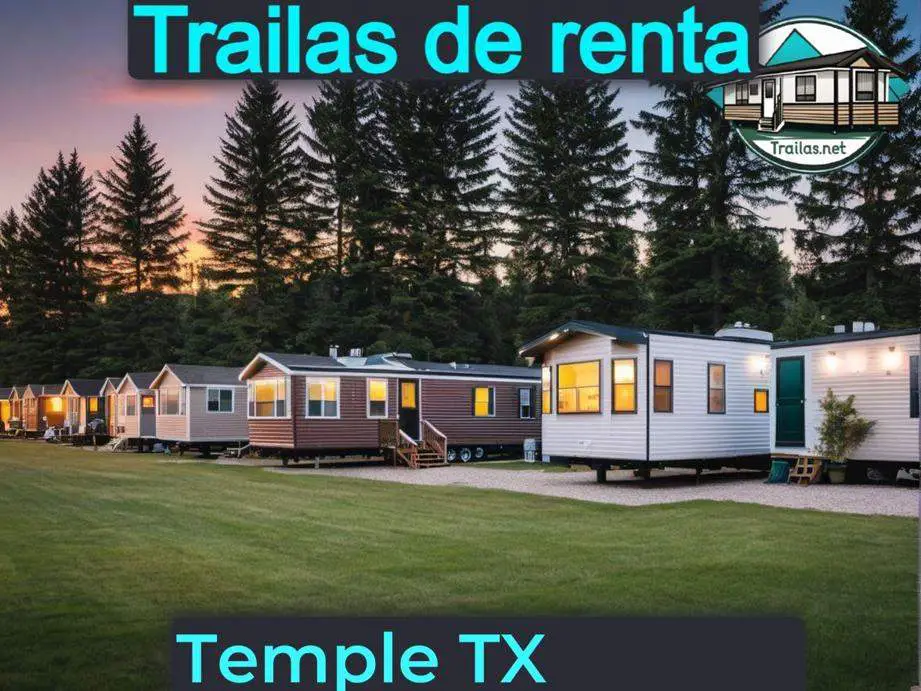 Parqueaderos y parques de trailas de renta disponibles para vivir cerca de Temple TX