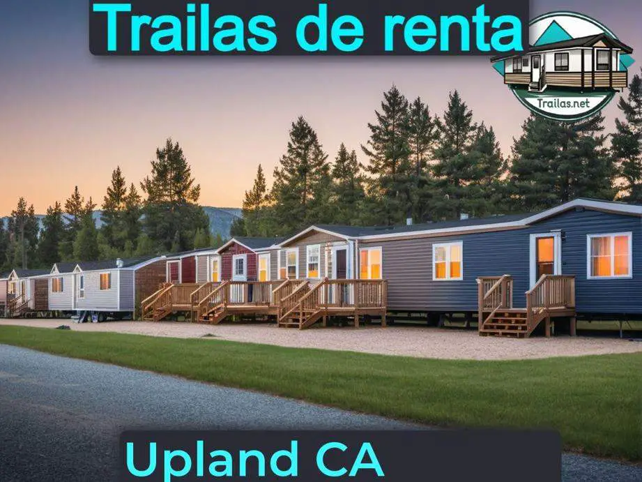 Parqueaderos y parques de trailas de renta disponibles para vivir cerca de Upland CA