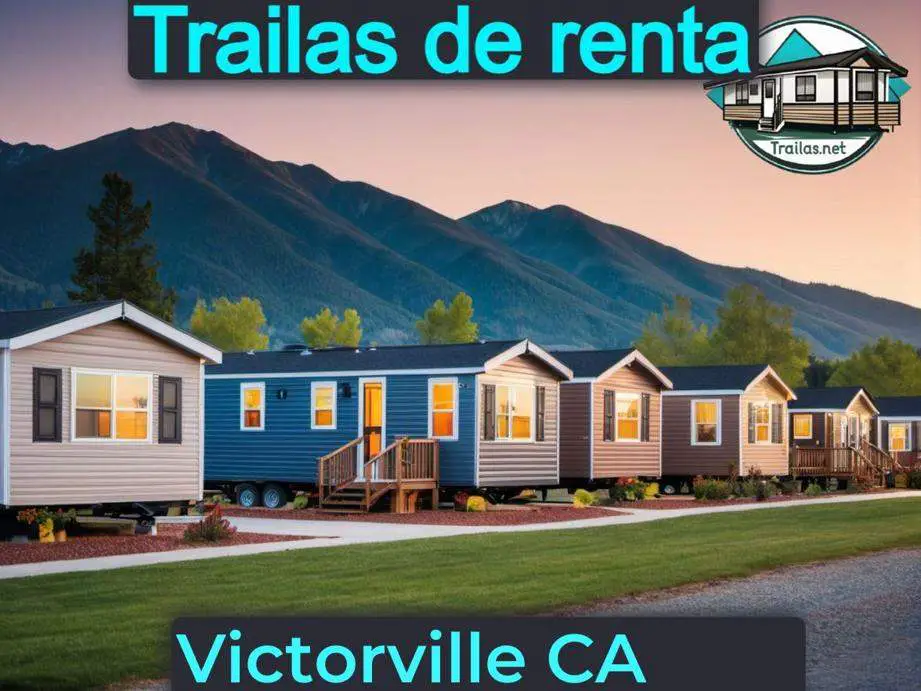 Parqueaderos y parques de trailas de renta disponibles para vivir cerca de Victorville CA