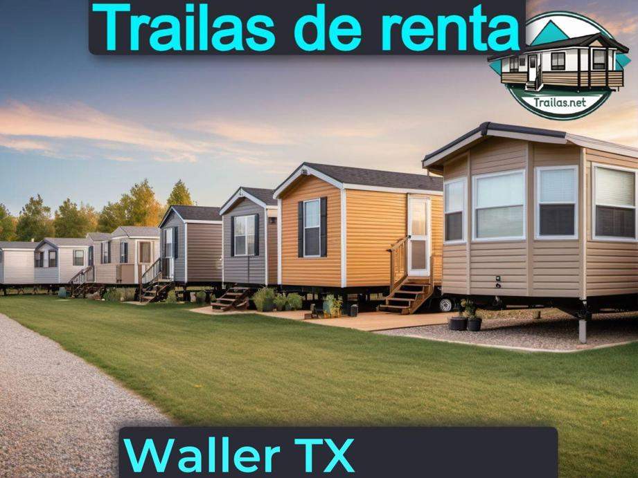 Parqueaderos y parques de trailas de renta disponibles para vivir cerca de Waller TX