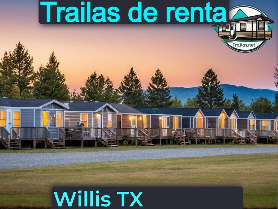 Parqueaderos y parques de trailas de renta disponibles para vivir cerca de Willis TX