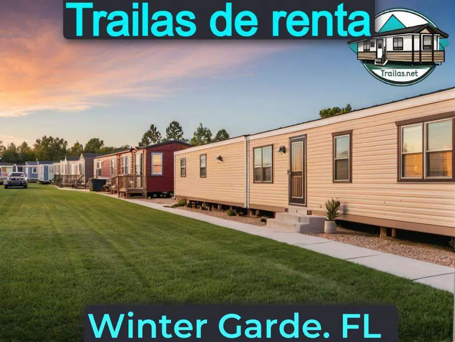 Parqueaderos y parques de trailas de renta disponibles para vivir cerca de Winter Garden FL