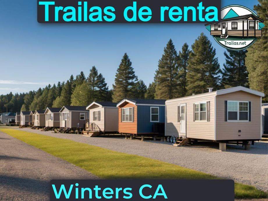 Parqueaderos y parques de trailas de renta disponibles para vivir cerca de Winters CA
