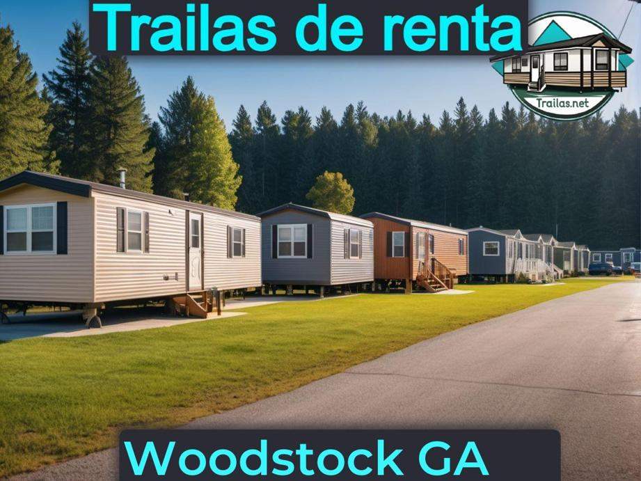 Parqueaderos y parques de trailas de renta disponibles para vivir cerca de Woodstock GA